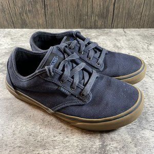 Vans Off The Wall, TB4 Youth Sz 5 Dark Blue